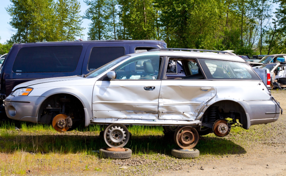 scrap car vs salvaged